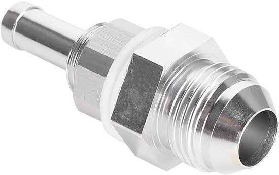 Pilastra per carburante universale 3/8 Flare - Lega di alluminio - Fissaggio per serbatoio carburante universale - Componenti per auto e motocicli - Formato compattibile - Peso leggero