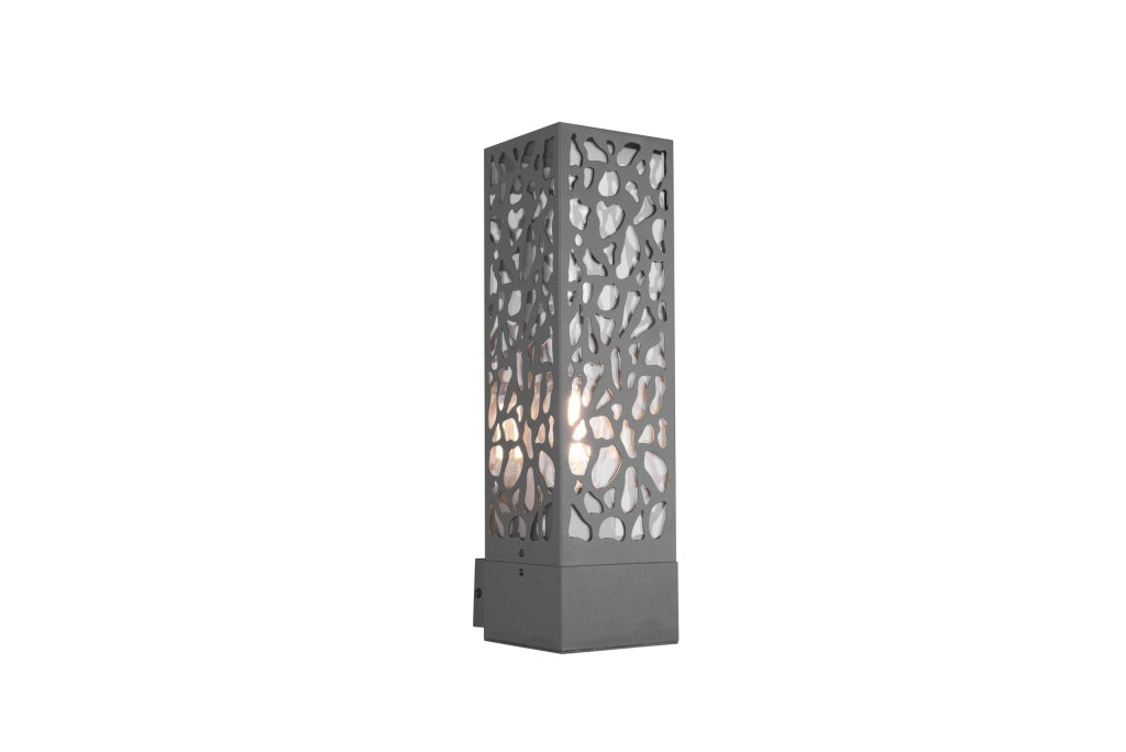 Applique da Esterno a Led in Acciaio Antracite