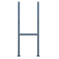 Toboli Supporto per cassetta della posta per pacchi Antracite Stand con 2 pali Base