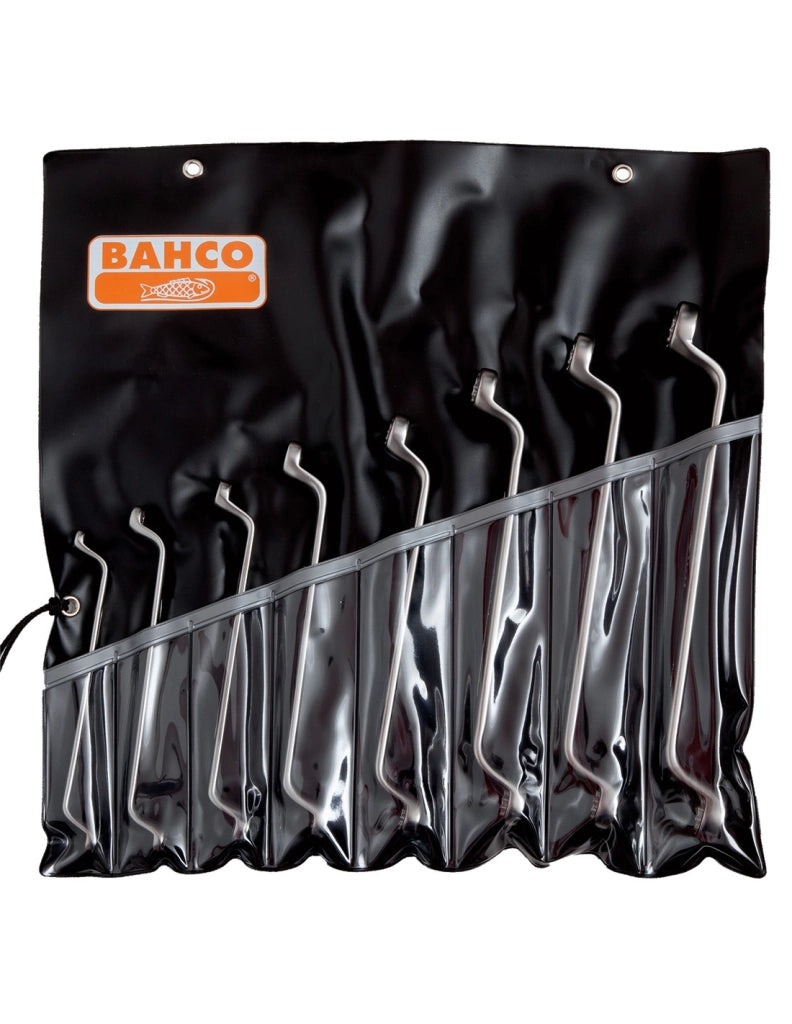 Set di 8 chiavi poligonali doppie metriche BAHCO 2M/8T