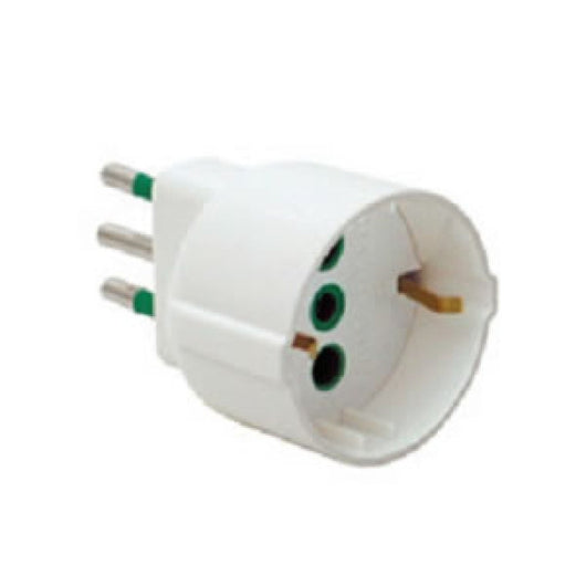 Fanton adattatore da s11(10a) a 1p30(16a) bianca 82120 b08ltqtly