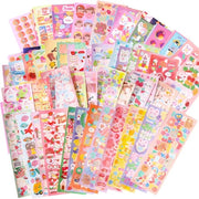 Stickers acqua-resistenti - 100 fogli - Sticker cartoon per bambini - Libretto/sticker per bottiglia d'acqua - Materiale sicuro - Decorazioni
