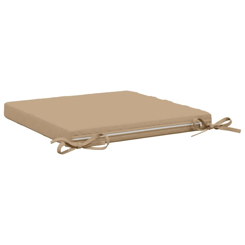Cuscini per Sedia in 4 Pezzi SOEST 4 pz 100% Poliestere Sabbia 944444