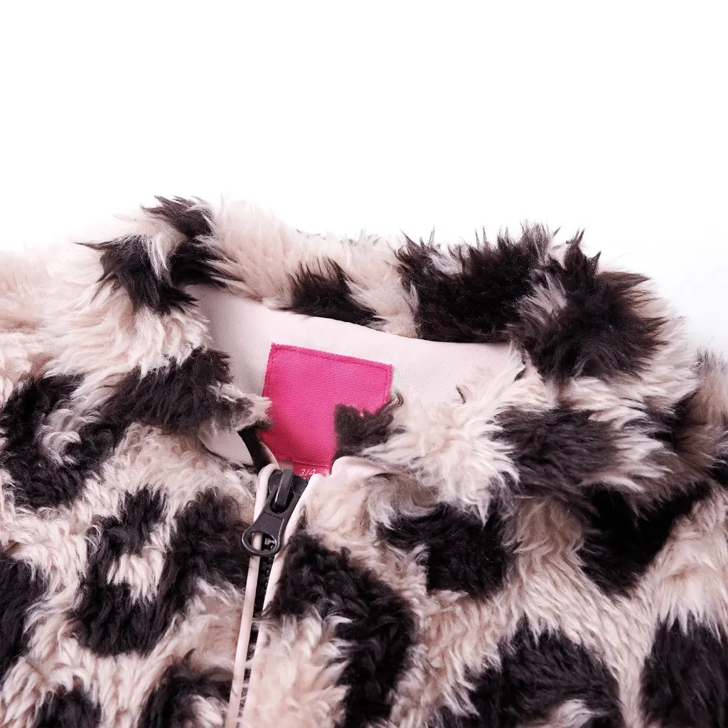 Cappotto da Bambina in Pelliccia Sintetica Rosa Chiaro 116cod mxl 108658