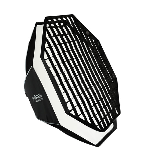 Essential Softbox Octagon 120cm, ruotabile a 360°, facile da montare, con griglia, adattatore Bowens e borsa per il trasporto, ideale per ritratti e scatti di bellezza