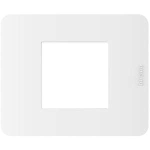 Placca Bticino MatixGO 2 moduli bianca JA4802JW