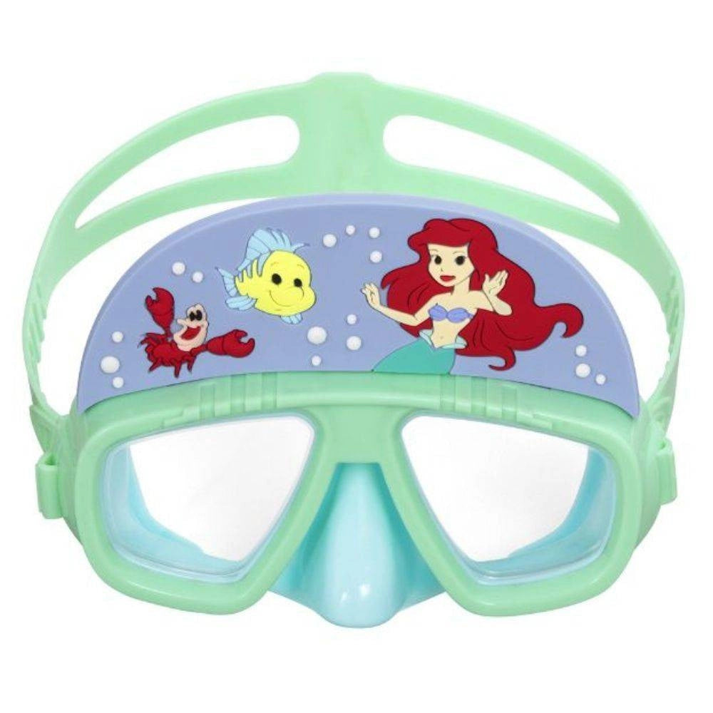 Trade Shop - Maschera Subacquea Ariel Per Bambini Regolabili Nuoto Piscina Mare Estate 3+ -