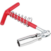 Trade Shop - Chiave Per Candele Regolabile Impugnatura A T Riparazione Auto Presa Candela 16mm -