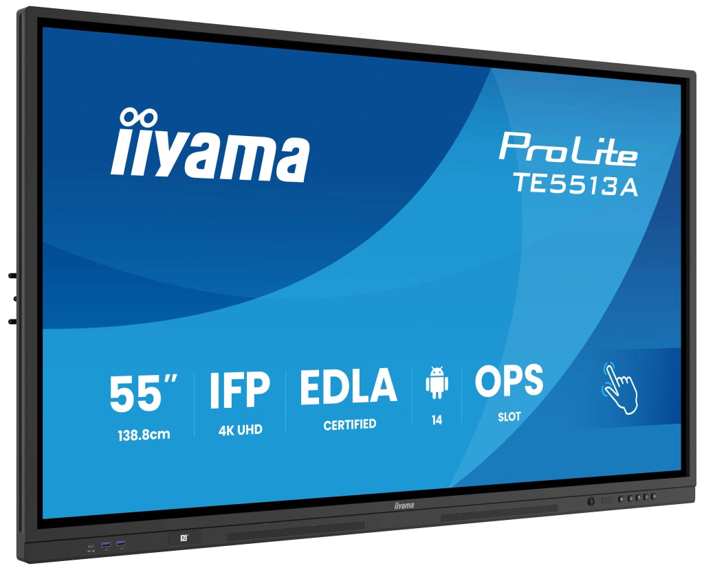 55inuhd  ir 40p touch ag with interactive android o - te5513a-b2ag
