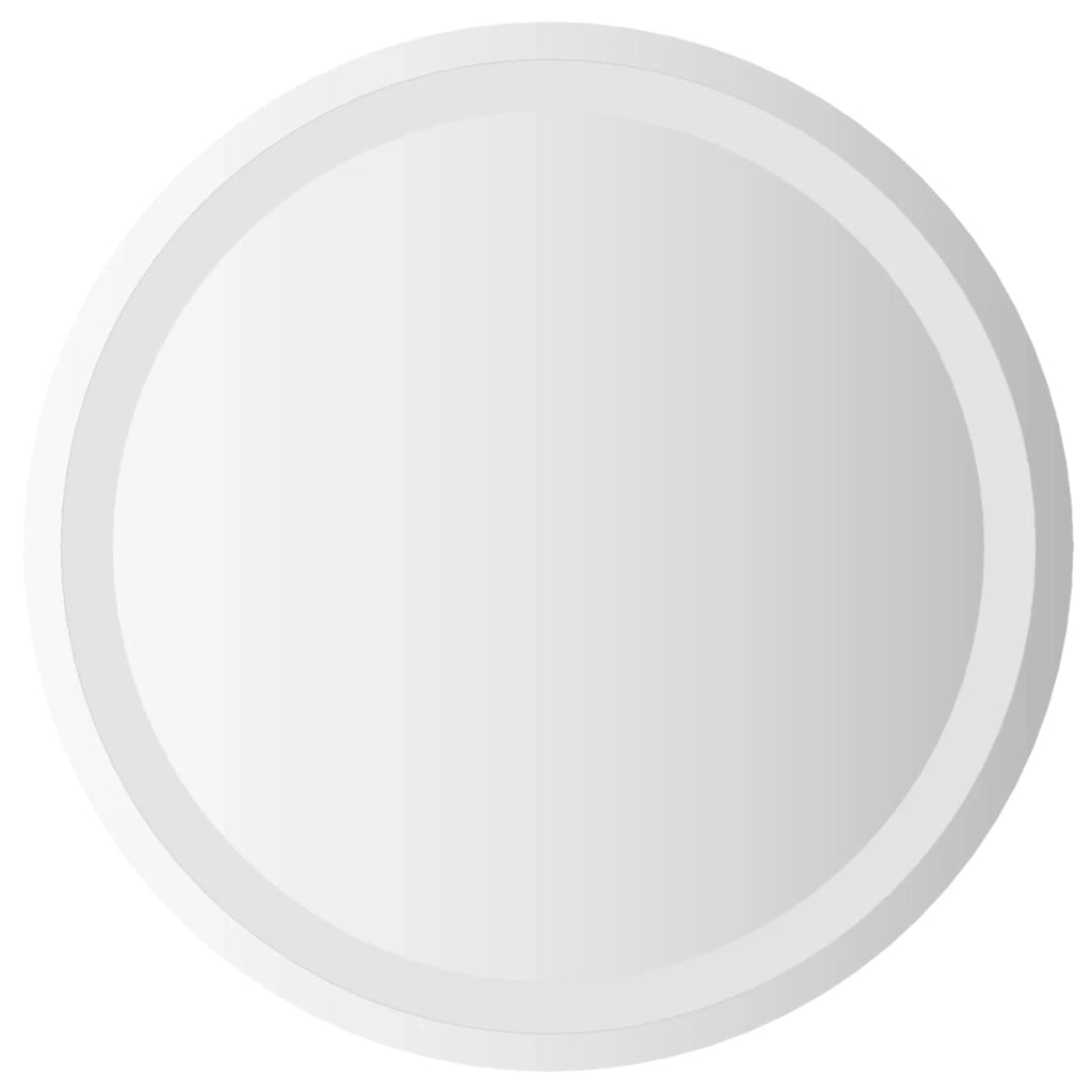 Specchio da bagno LED Trasparente Ø 50 cm vetro temperato 42045846