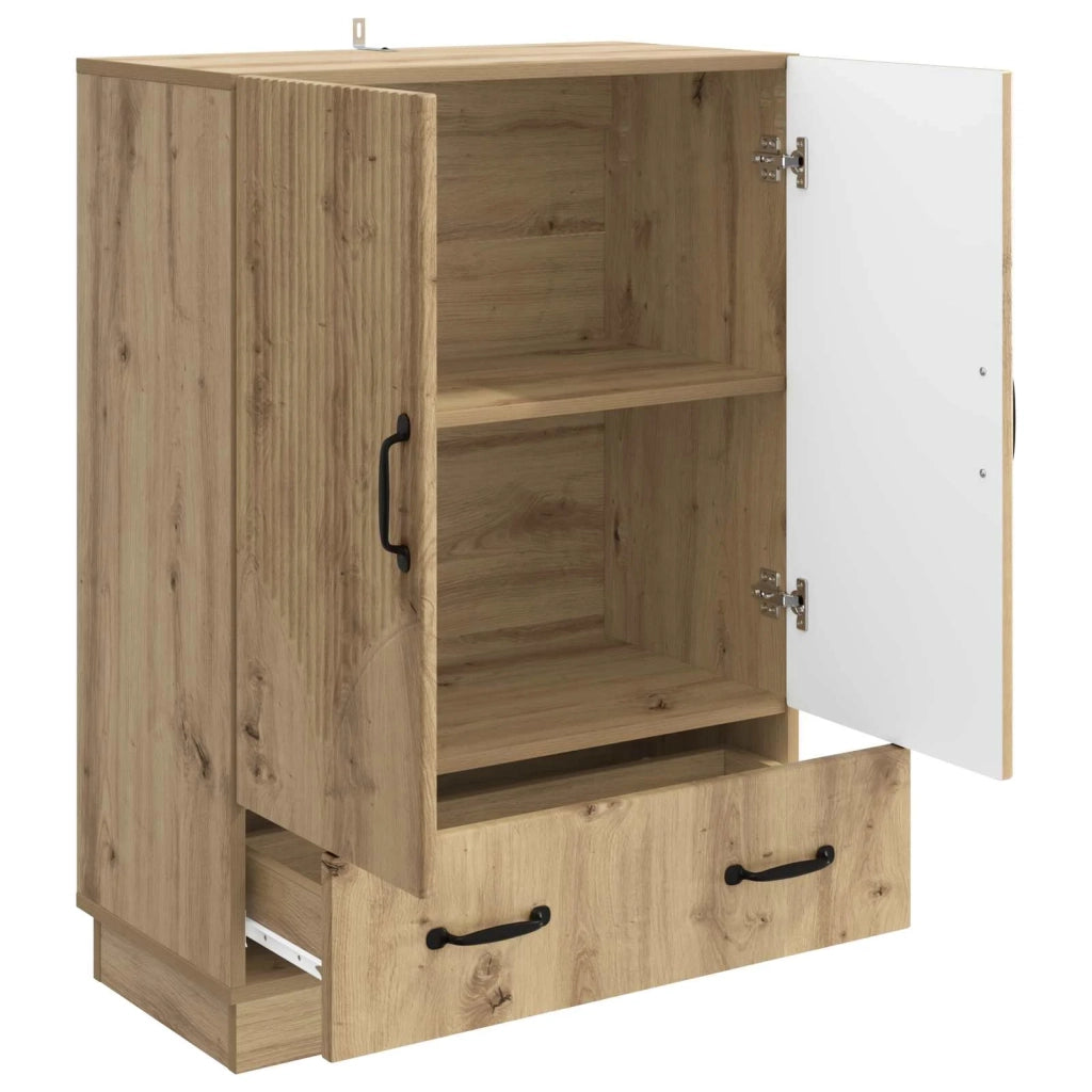 Credenza con cassetto Rovere Artigianale 66 x 34,5 x 92 cm
