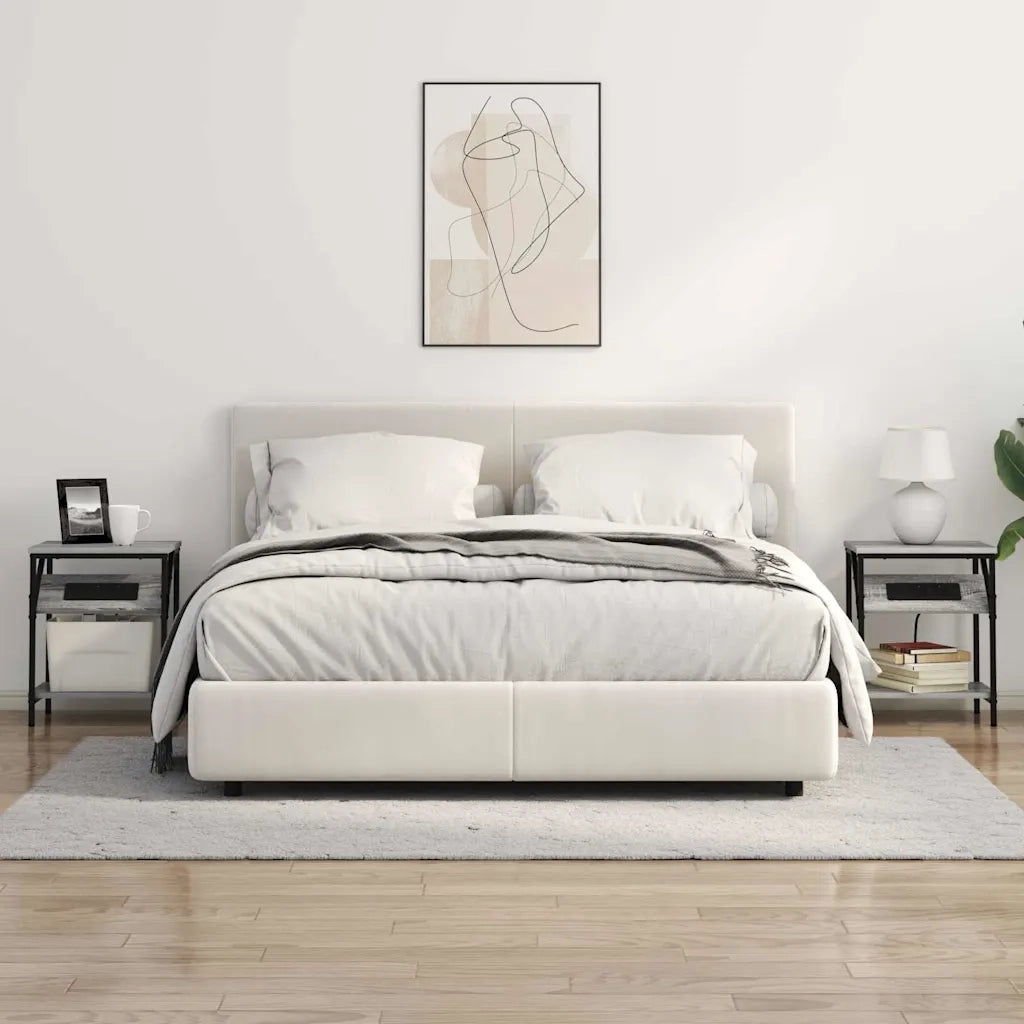 Armadio da Notte 2 pcs Grigio Sonoma 38 x 30 x 48 cm 859587