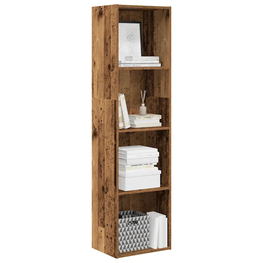 Libreria Legno Antico 40x30x152 cm in Legno Multistrato