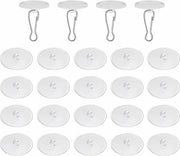 Haken Extra Resistent - 100 Stuks - Haken per Parete Autoadesivi - Adatti per Camera da Letto e Salotto - Feste e Bagno - Cucina - Decorazioni di Halloween - e altro.