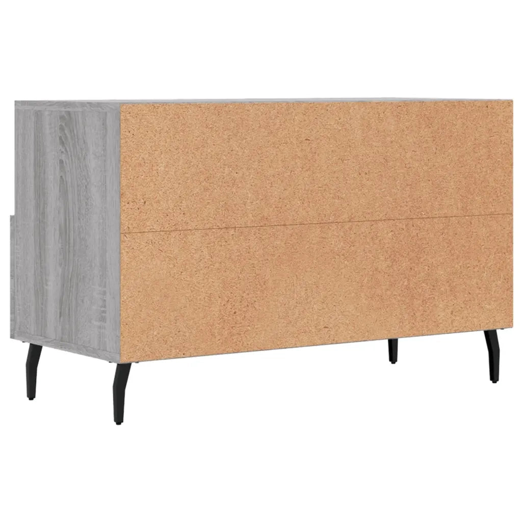 Mobile TV | Armadietto TV | Mobile Porta TV Grigio Sonoma 80x36x50 cm in Legno Multistrato