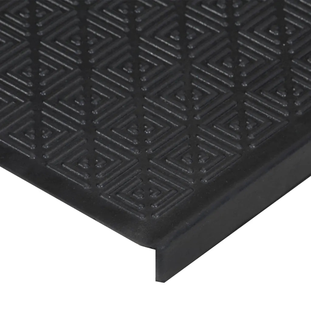 Tappetino per Scale 5 pz 25x75 cm in Gomma 155642