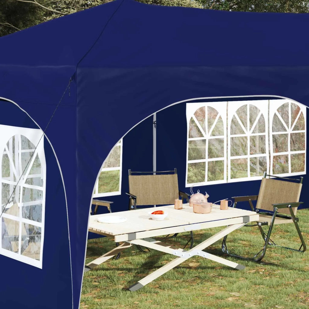 Tenda per feste a pop-up Blu 575 x 288 x 245 cm Tessuto Oxford 42019890