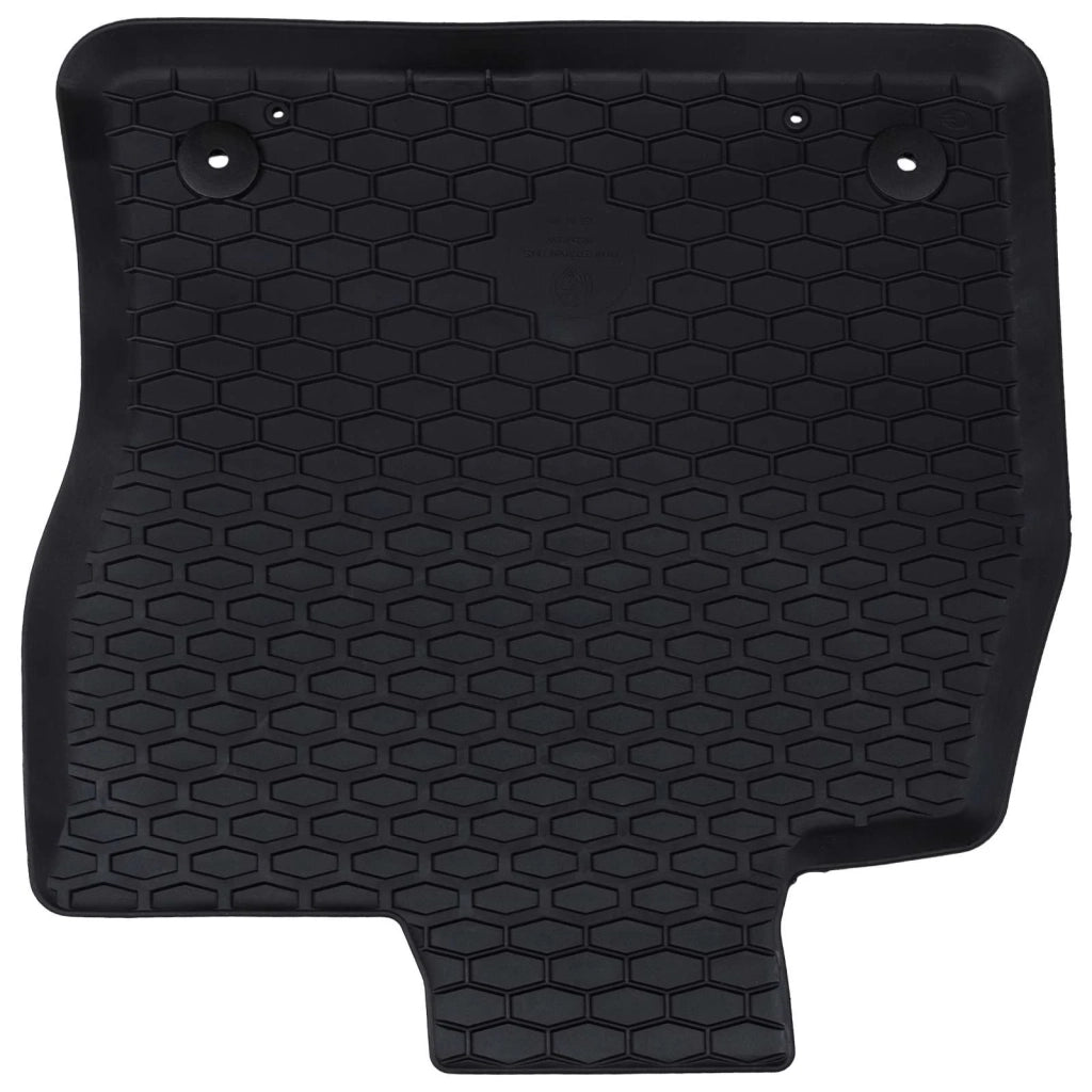 Tappetino per Auto 4 pz Nero Gomma CFW7770604
