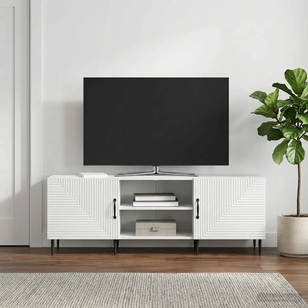 Mobile TV Bianco 150 x 31 x 50 cm Legno ingegnerizzato 894915