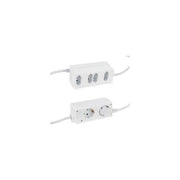 REV 0012691109 prolunghe e multiple 1,4 m 6 presa(e) AC Interno Bianco