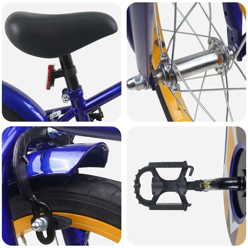 Bicicletta per Bambini 16 Pollici per bambini di 4-6 anni 42009305