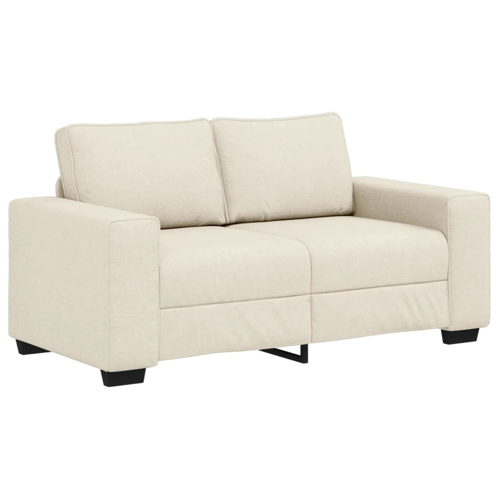 | Divano | con cuscino con cuscino Beige 160 x 77 x 82 cm Tela 4105165
