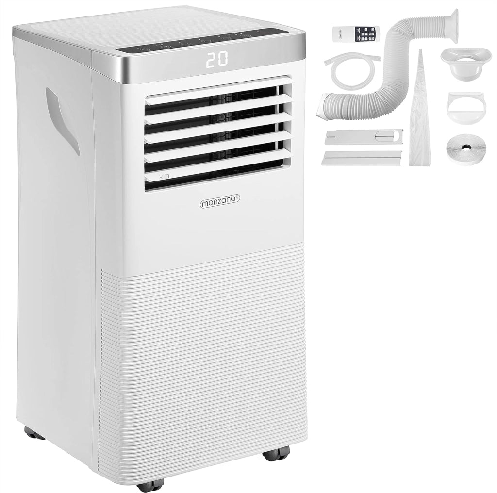 Climatizzatore Mobile Locale 9000BTU 4in1 WiFi App 2700W con Telecomando Tubo di Scarico Condizionatore Aria