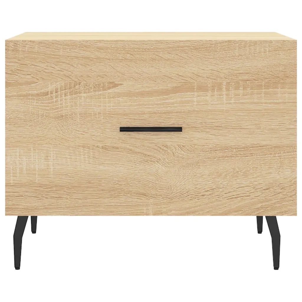 Tavolino da Salotto Rovere Sonoma 50x50x40 cm Legno Multistrato 829434
