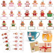 Notizie da adesivo 240 pezzi - Notizie autoadesive per Natale - Etichette regalo - Stickers Natale - Notizie mini - Adesivo forte