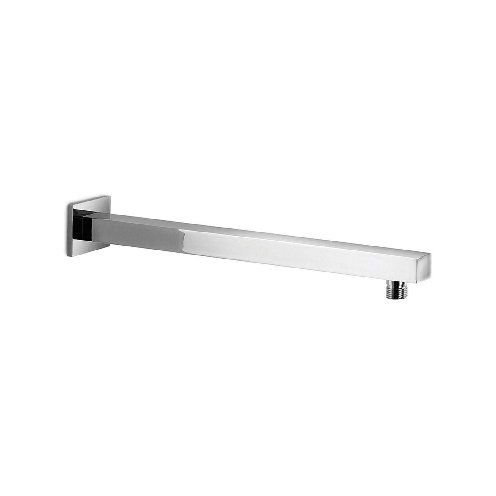 Lineabeta - Braccio doccia quadro a parete Supioni 42cm snodo ½ in ottone cromato