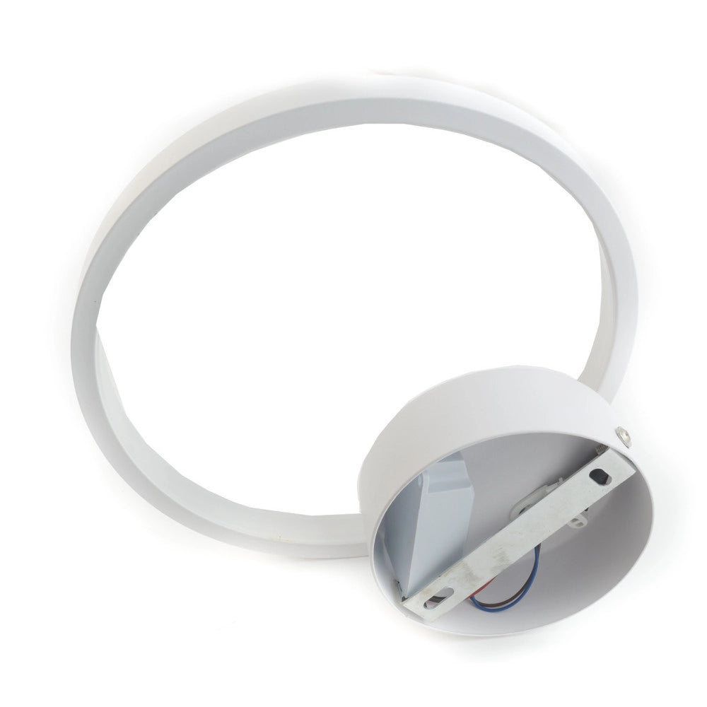 Trade Shop - Lampada Applique Led Parete Muro Tonda Circolare Fris 3172 Driver Incluso 220v -