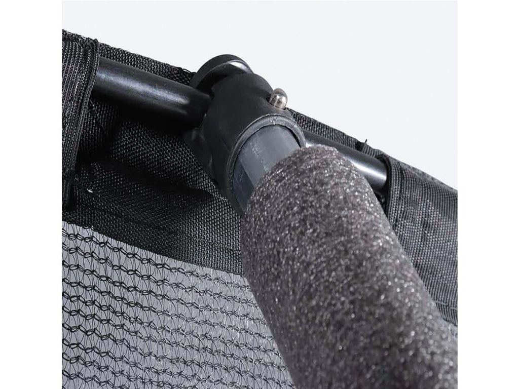 Trampolino con rete da interno "jumper" - Ø 4,60 m - Grigio