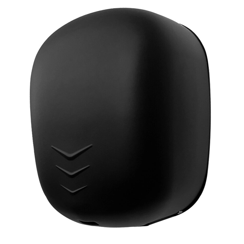 Asciugamani elettrico con sensore fotocellula 1100W ultra veloce nero