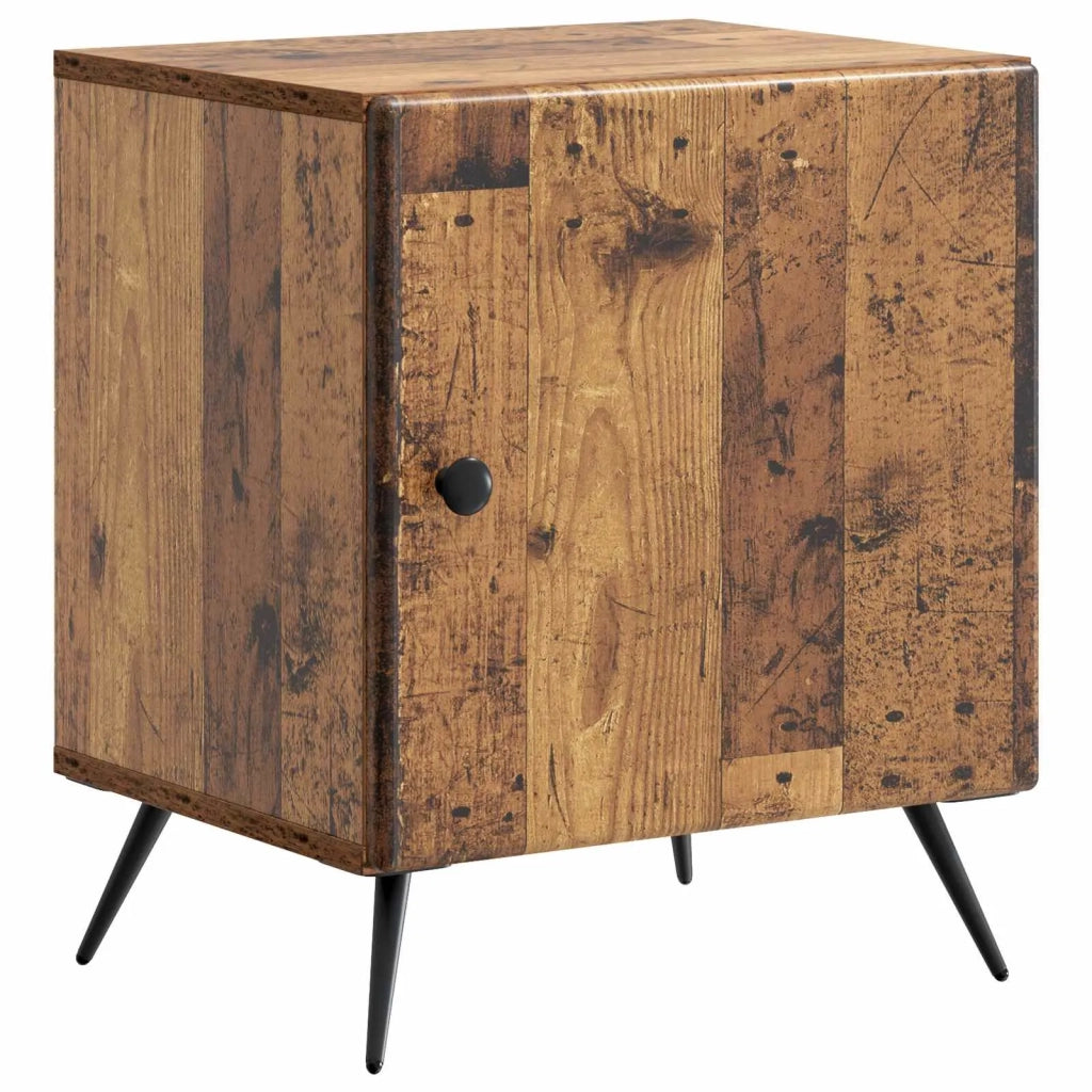 Armadio da Notte 2 pcs Legno antico 43 x 34,5 x 50 cm 895502
