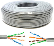 CAVO LAN PER RETI MT50 CAT.5E 4C UTP RIGIDO CCA
