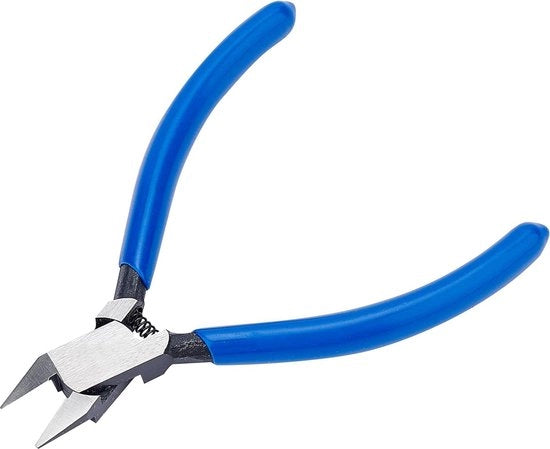 Taglierini a filo liscio per acciaio - Taglierini per taglio a filo per acciaio - Punta affilata e precisa - Lame sottili - Taglierini elettrici per acciaio a filo micro - Riparazione di edifici elettronici - Utilizzo quotidiano per il fai da te.