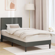 Struttura del letto Grigio Scuro 80 x 200 cm Tessuto in Cords 42027705