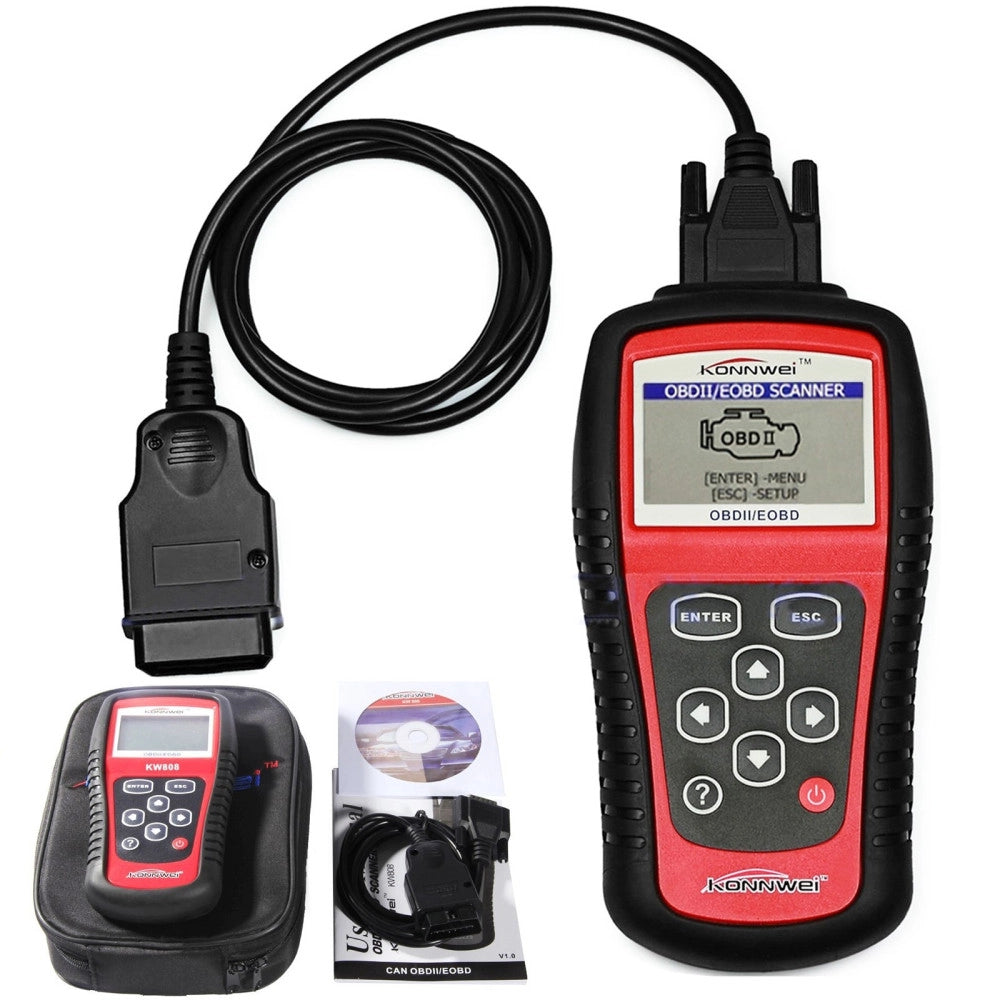 Trade Shop - Scanner Eobd Odbii Obd2 Lettore Codici Di Guasto Auto Veicoli Scansione Diagnosi -