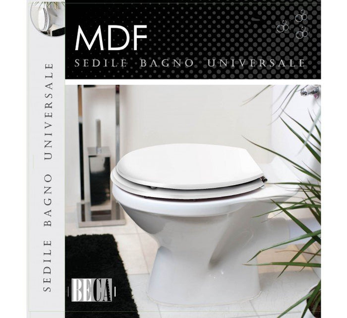 SEDILE WC UNIVERSALE BIANCO IN MDF - BECA - BELLOTTI 08856