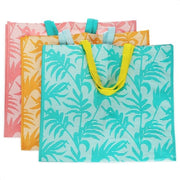 Tas da donna per shopping - grande borsa per il mare - borsa per articoli da spiaggia - borsa a tracolla per spiaggia, piscina, vacanza (rosa/arancione/turchese)