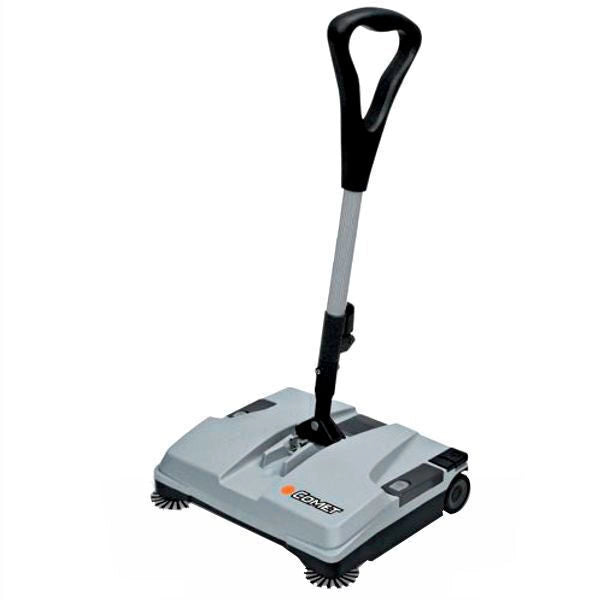 Comet CSW375B Spazzatrice a Batteria 10,8 V 1,5 Ah larghezza spazzola 37 cm serbatoio 2 litri manico regolabile colore Nero
