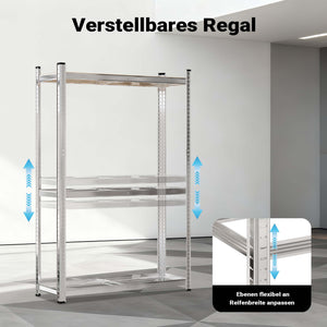 Scaffale portagomme fino a 795 kg 180x120x40cm per 8 pneumatici Per officina gommista