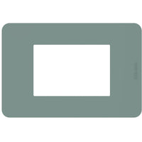 Placca Bticino MatixGO Tones 3 moduli Agave JA4803TA