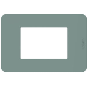 Placca Bticino MatixGO Tones 3 moduli Agave JA4803TA