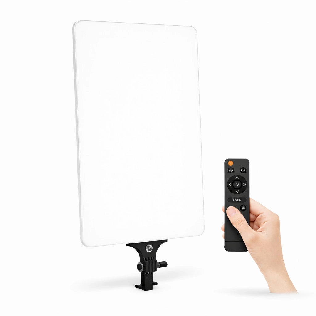 PANNELLO LED 16" FOTO VIDEO CREATEOR SOFTBOX TELECOMANDO 2700K-7500K AS-08138