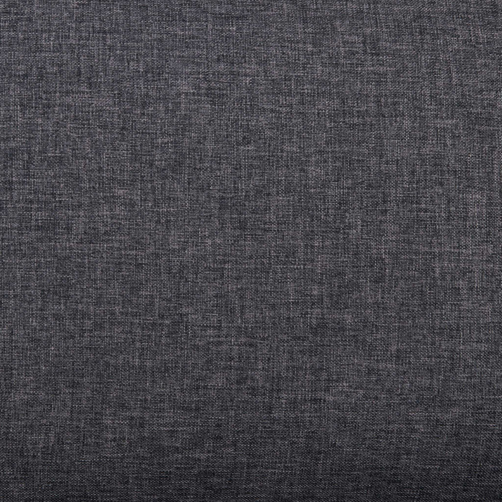 Divano 3 Posti Ramsey 180x73x82 h cm in Tessuto Grigio scuro