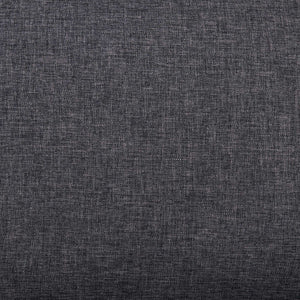 Divano 3 Posti Ramsey 180x73x82 h cm in Tessuto Grigio scuro