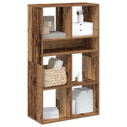 Libreria Legno Antico 66x31x112 cm in Legno Multistrato