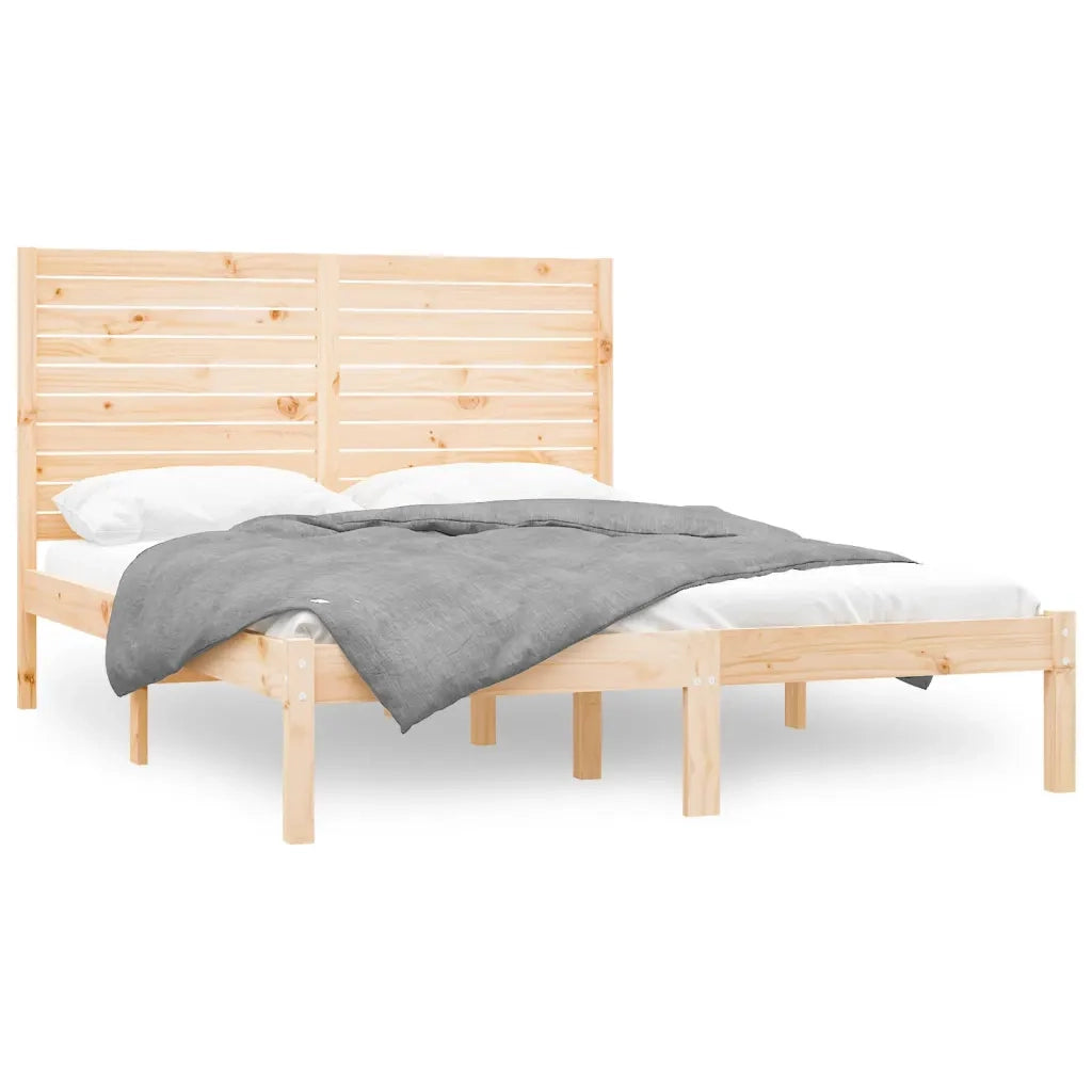 Giroletto-Struttura Letto in Legno Massello 120x200 cm 592518