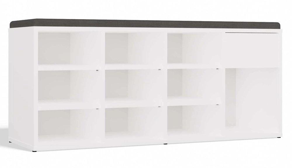 Scarpiera buty otwarta tallin bianco per ingresso
